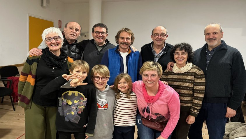 Guspira Teatre, celebrant l'èxit assolit a Barcelona