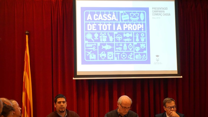 Presentació de la campanya al ple d'aquest vespre