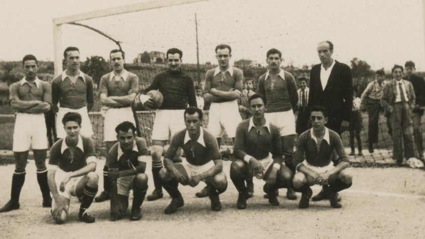 Una foto del Cassà  de fa uns setanta anys