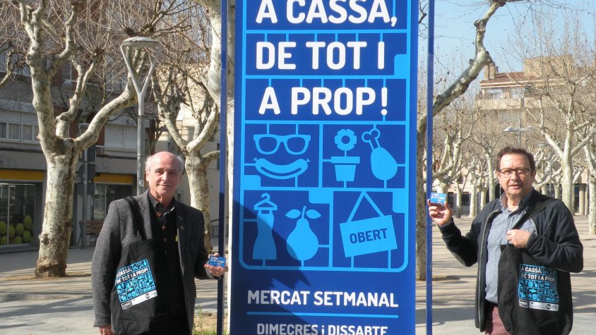 Comneça la campanya per incentivar que la gent compri al poble