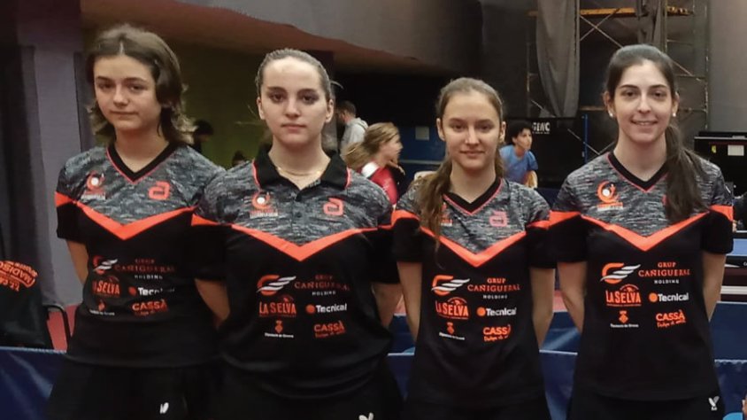L'equip femení del TT Cassà ha aconseguit l'ascens a Divisió d'Honor