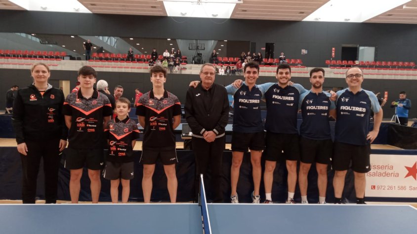 El Cassà i el Tramuntana, abans del partit final
