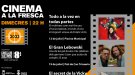 El 12 de juliol comença el cicle de Cinema a la fresca
