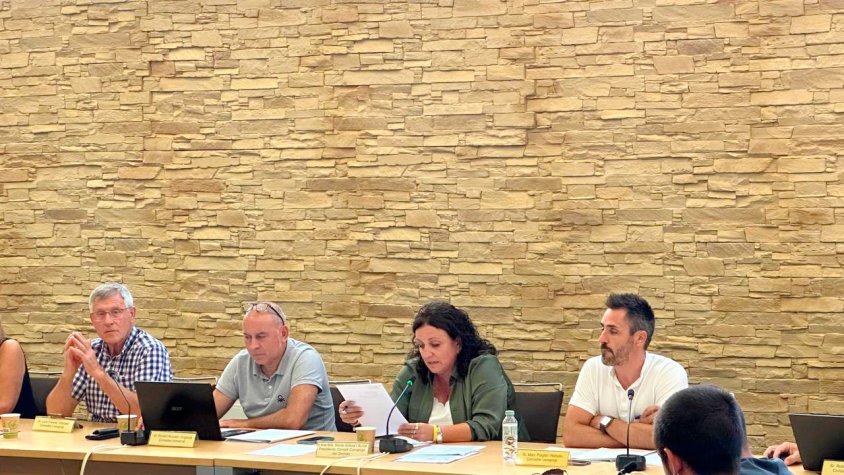 Una imatge del ple d'aquesta tarda