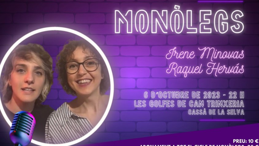 Nou cicle de monòlegs a Cassà