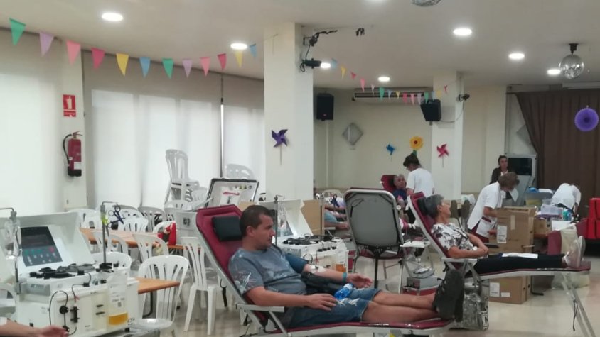Recaptació de 132 bosses de sang i deu de plasma a les col·lectes fetes a Cassà