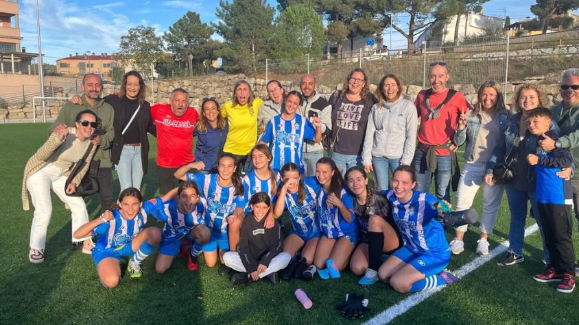 L'equip infantil femení A