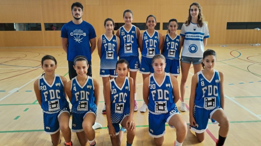 L'equip infantil femení