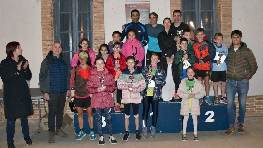 Els millors classificats de cada categoria, en el podi final