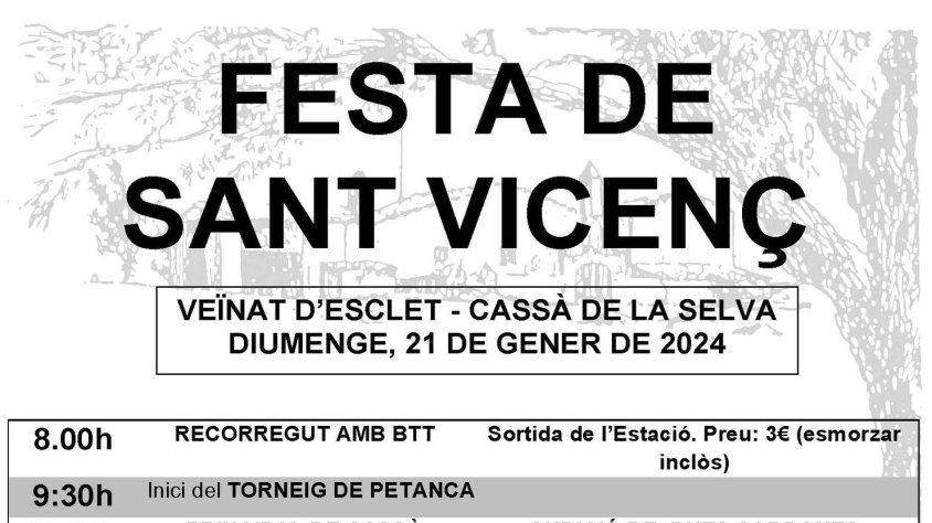 Diumenge, l'Aplec d'Esclet