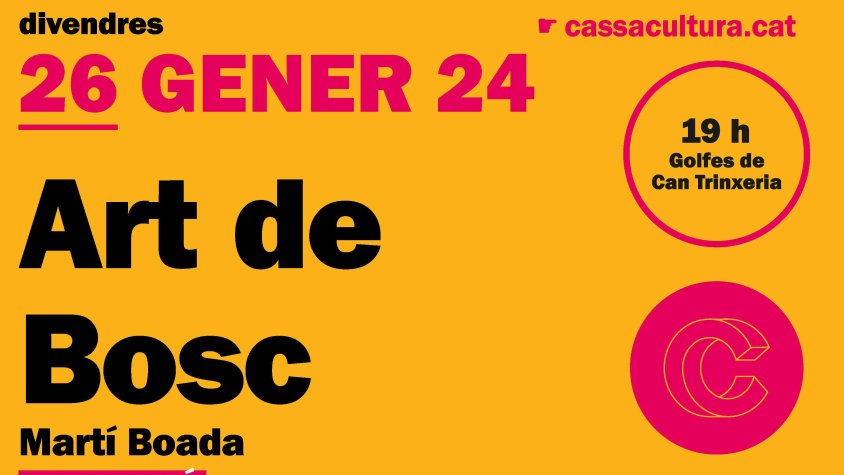 Divendres s'inaugura l'exposició Art i Bosc de Martí Boada