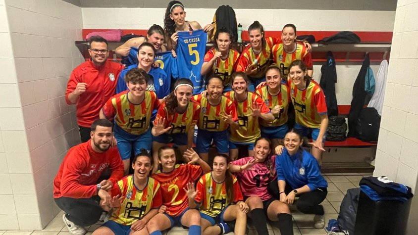 El sènior femení després del triomf a Badalona