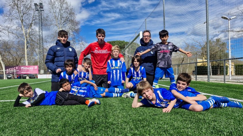 L'equip Prebenjamí A