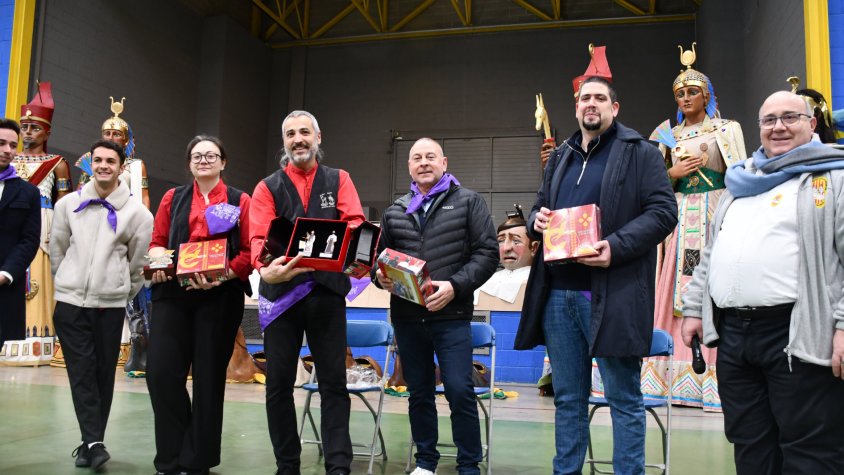 Tot i la pluja, Cassà celebrà la Fira Gegantera