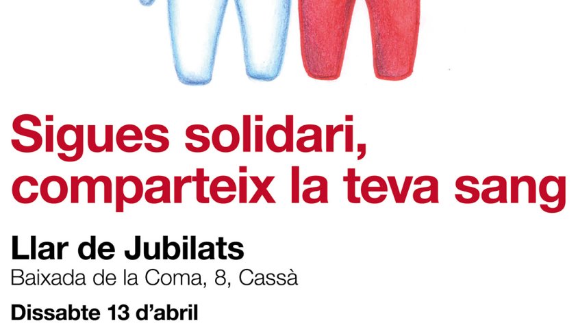 Els alumnes de 2n d'ESO de l'Institut de Cassà organitzen una donació de sang