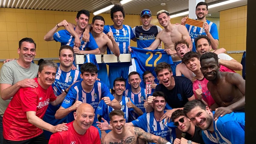 Triomf del primer equip del cassà