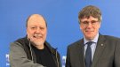 Carles Puigdemont s’interessa per la situació  dels mitjans de comunicació locals 