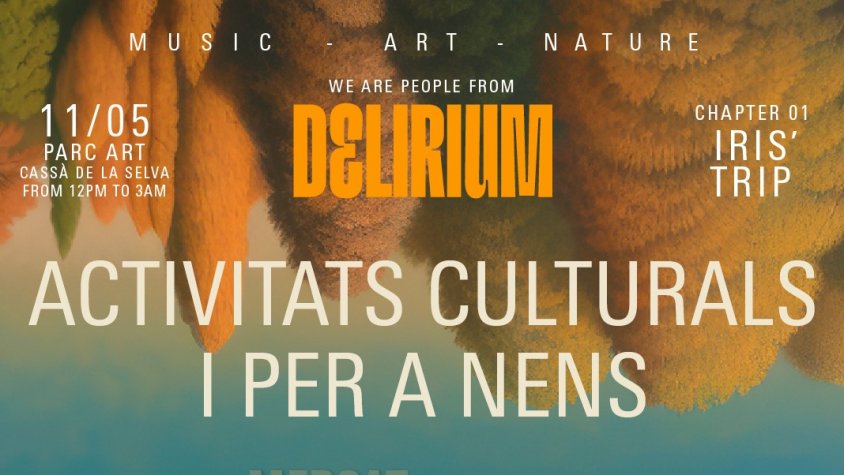 Aquest dissabte arriba el Delirium al Parc Art