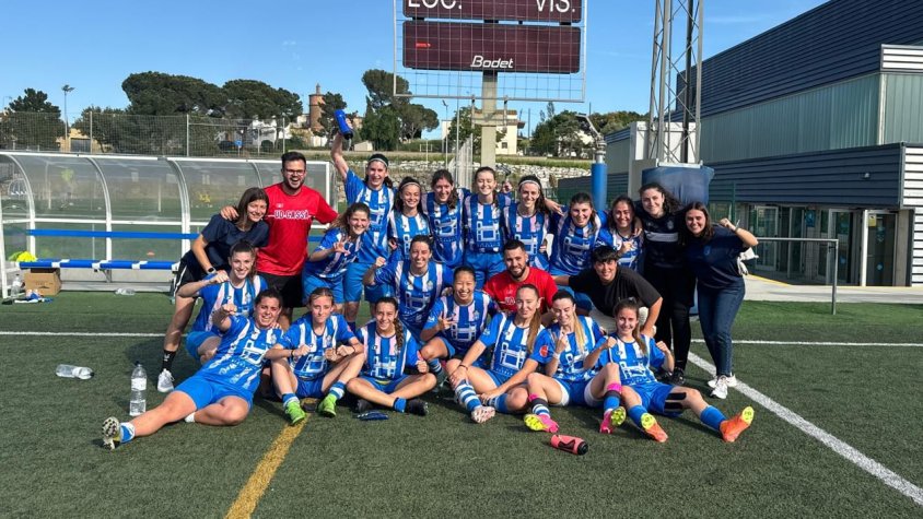Important victòria del sènior femeni sobre el Figueres