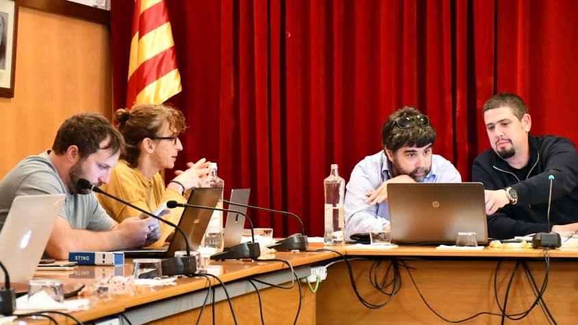 En el ple d'aquest vespre s'ha fet el sorteig de les meses electorals per als comicis europeus