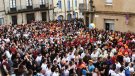 Els carrers de Cassà s'omplen de joves amb el Correbars de la Festa