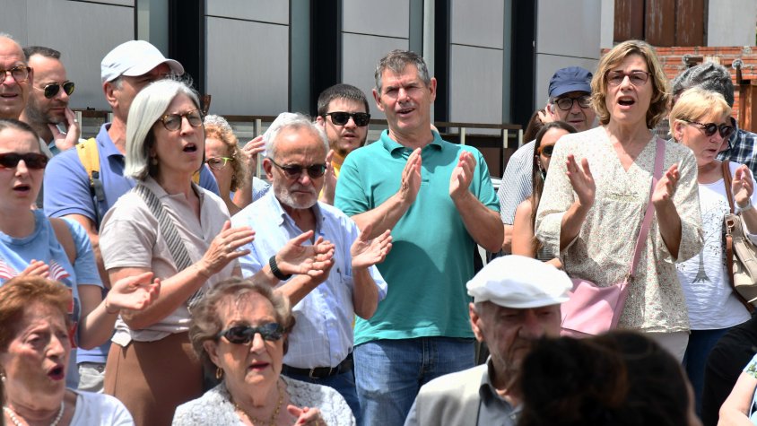 El públic ha participat en les propostes  musicals