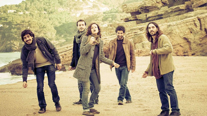 Marta Pérez amb Acousters en una imatge de fa uns anys
