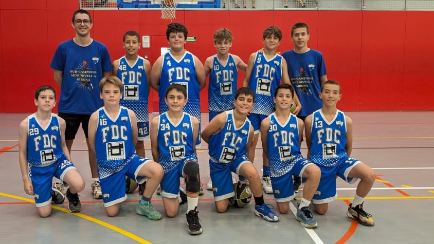L'equip mini masculí A del Foment