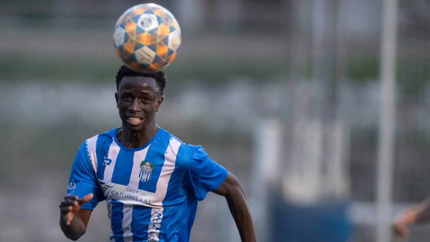 Bully Touray, en un partit de la temporada passada