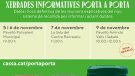 Comencen les sessions informatives per al porta a porta