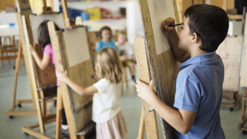 Alumnes de l’Escola d’Art Josep Lloveras