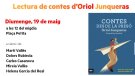 Lectura de contes d'Oriol Junqueras