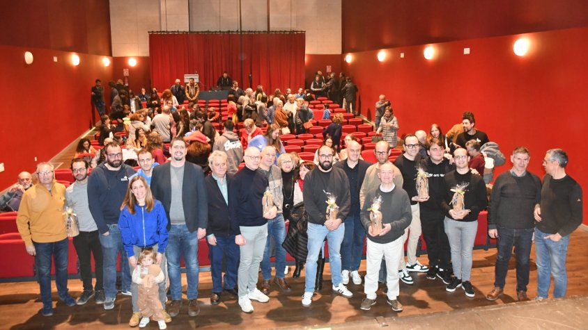Els guardonats, després de la gala final
