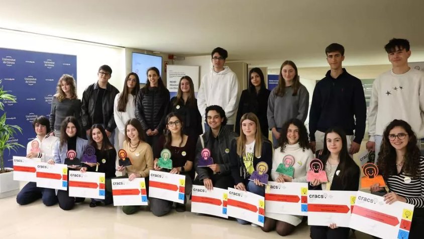 Foto de grup dels premiats / UDG