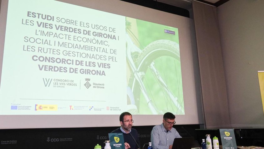Les vies verdes de Girona generen un impacte econòmic de gairebé 9,5 milions al territori 