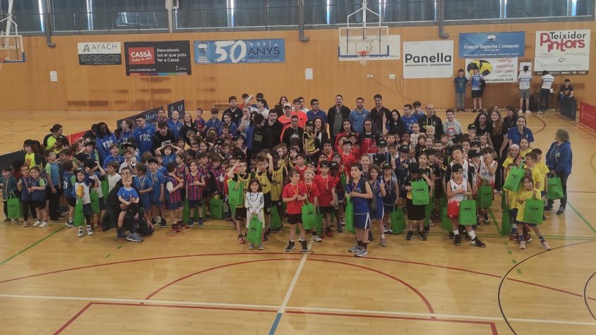 Els equips participants a la trobada