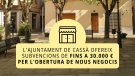 Subvencions de fins a 30.000 € per l’obertura de nous negocis     