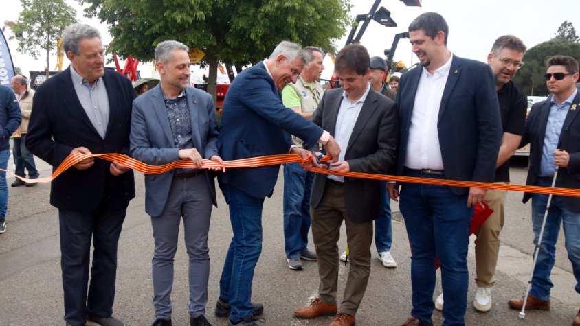 Imatges de la inauguració i primers actes de la fira