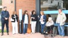Inauguració d'un tòtem amb motiu del Dia Internacional de la Llevadora