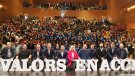 L'equip cadet del Club Volei Cassà Atzur (Gironès), reconegut per la seva esportivitat