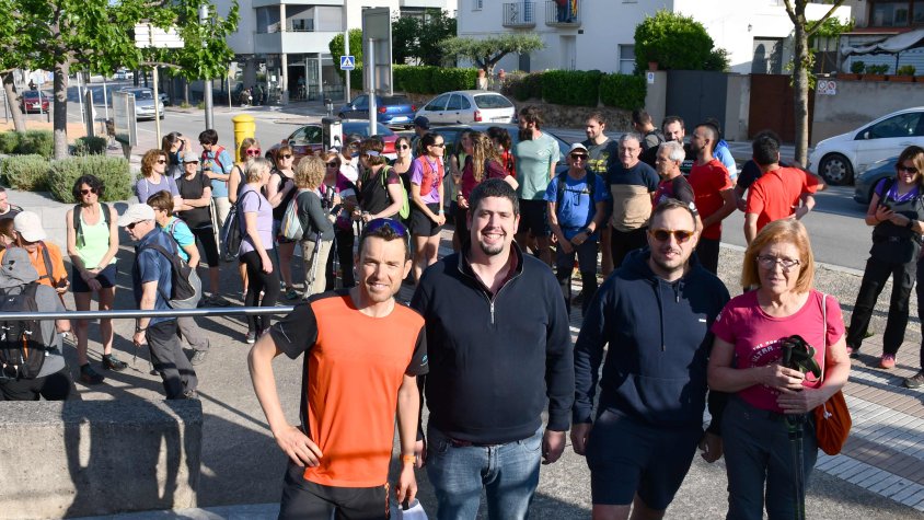 Avui s'ha estrenat la "ruta Marc Pinsach"