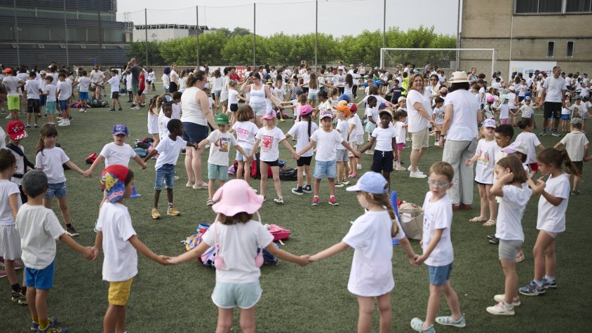 Els escolars de Cassà protagonitzen el pregó infantil de la Festa Major