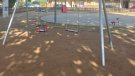 Cassà té el primer parc de l'estat pavimentat amb taps de suro reciclats