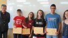 Cinc matrícules d'honor a alumnes de l'Institut de Cassà