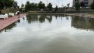 La piscina de Cassà, tancada per culpa de l'aiguat d'aquesta tarda