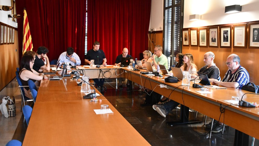 Aquest mes d'abril el ple se celebrarà dimecres