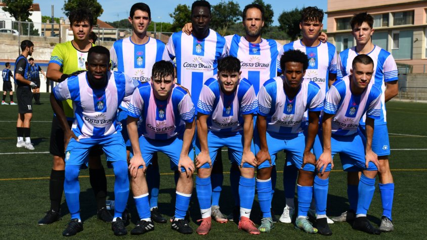 L'equip de la UD Cassà d'aquesta tarda