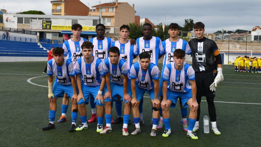 Els juvenils del Cassà han aconseguit el seu primer punt a Preferent