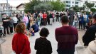 Concentració en favor del poble palestí