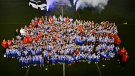 Brillant presentació dels equips de futbol de la UD Cassà